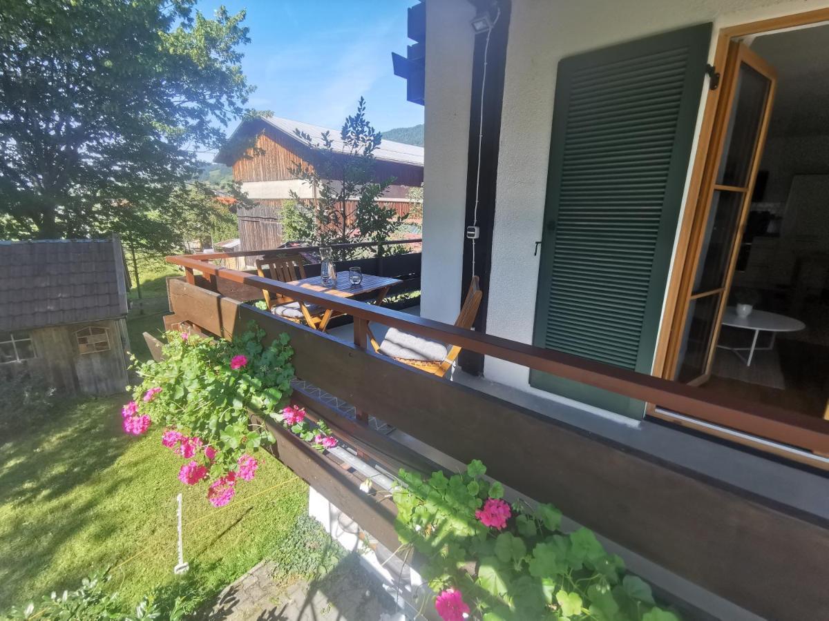 באד הינדלאנג Ferienwohnung Wiesenblick מראה חיצוני תמונה